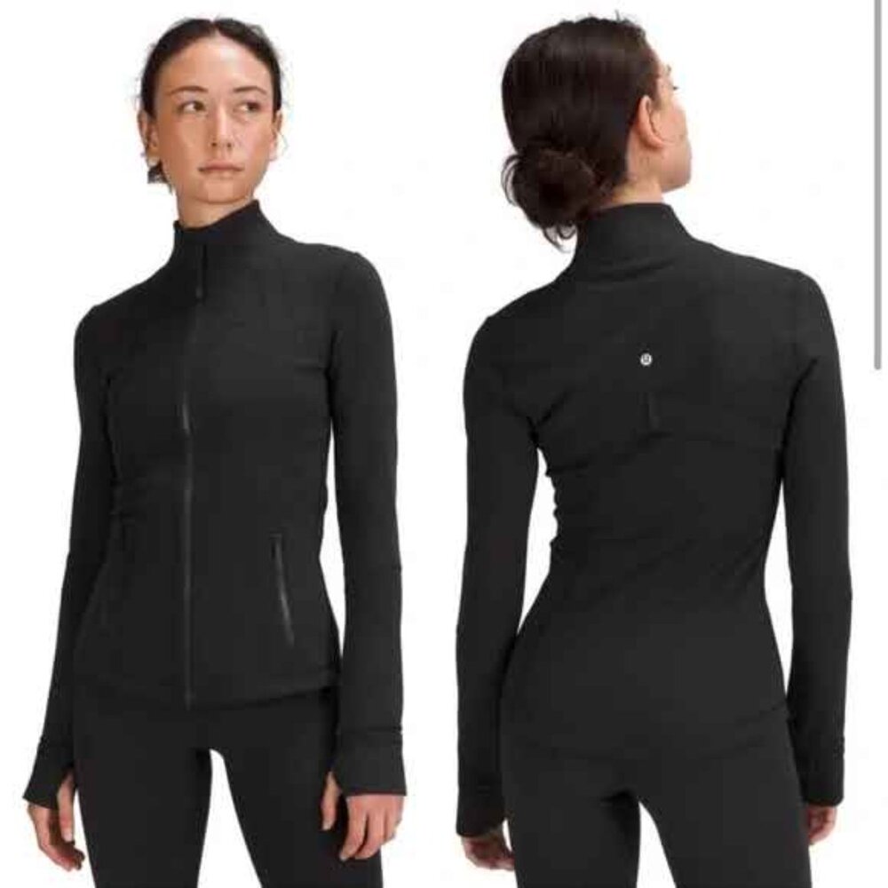 FLAWLESS  LULULEMON DEFINE BLACK JACKET SIZE 12